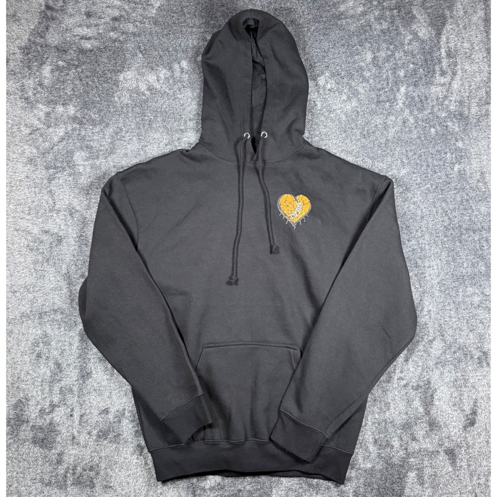 Official Ivan Cornejo Terapia Tour 2024 Teddy Bear Heart Hoodie Black Size L